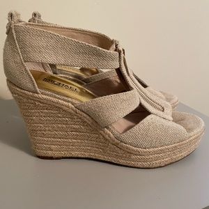 Michael Kors Espadrilles Zippered Wedge